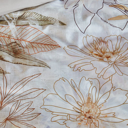 Riviera Maison Everlasting Natural Cotton Quilt Cover Set King Home & Garden Kings Warehouse 