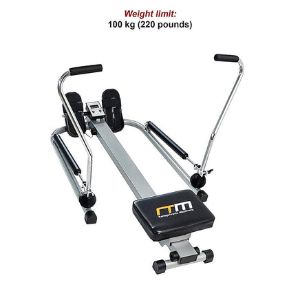 Rowing Machine Rower Exercise Fitness Gym Sports & Fitness Kings Warehouse 