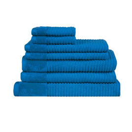 Royal Excellency 7 Piece Cotton Bath Towel Set - Teal Home & Garden Kings Warehouse