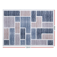 Rug 160x230cm Area Rug Large Carpet Soft Short Pile Modern Oblo Home & Garden Kings Warehouse 