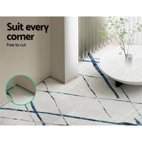 Rug 160x230cm Area Rug Washable Mat Large Carpet Soft Short Pile Jaca Home & Garden Kings Warehouse 