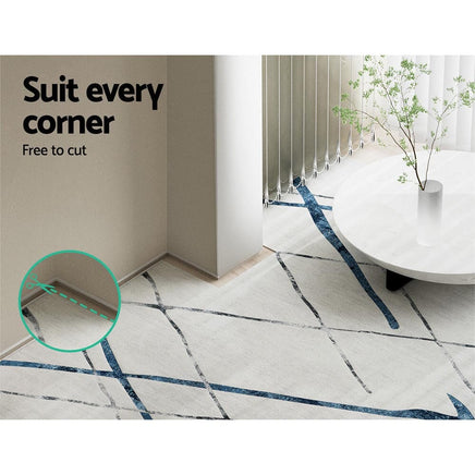 Rug 160x230cm Area Rug Washable Mat Large Carpet Soft Short Pile Jaca Home & Garden Kings Warehouse 