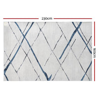 Rug 160x230cm Area Rug Washable Mat Large Carpet Soft Short Pile Jaca Home & Garden Kings Warehouse 
