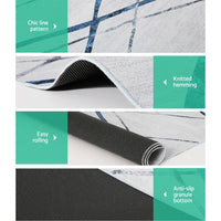 Rug 160x230cm Area Rug Washable Mat Large Carpet Soft Short Pile Jaca Home & Garden Kings Warehouse 