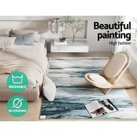 Rug 160x230cm Area Rug Washable Mat Large Carpet Soft Short Pile Poca Home & Garden Kings Warehouse 