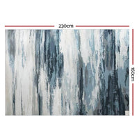 Rug 160x230cm Area Rug Washable Mat Large Carpet Soft Short Pile Poca Home & Garden Kings Warehouse 