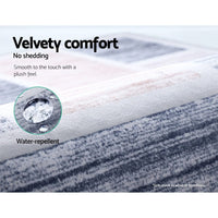 Rug 200x290cm Area Rug Large Carpet Soft Short Pile Modern Oblo Home & Garden Kings Warehouse 