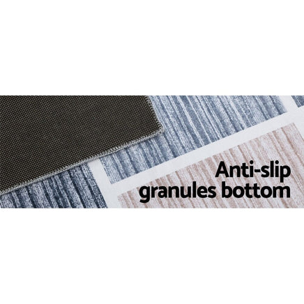 Rug 200x290cm Area Rug Large Carpet Soft Short Pile Modern Oblo Home & Garden Kings Warehouse 