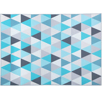 Rug 200x290cm Area Rug Large Carpet Soft Short Pile Modern Tria Home & Garden Kings Warehouse 