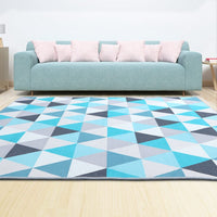 Rug 200x290cm Area Rug Large Carpet Soft Short Pile Modern Tria Home & Garden Kings Warehouse 