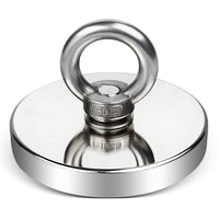 Salvage 480KG Recovery Magnet Hook Countersunk Hole Eyebolt Treasure Hunting Fishing Kings Warehouse 