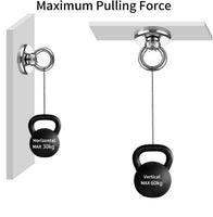 Salvage 60KG Recovery Magnet Hook Countersunk Hole Eyebolt Treasure Hunting Fishing Kings Warehouse 