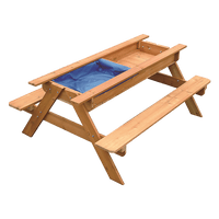 Sand & Water Wooden Picnic Table Baby & Kids Kings Warehouse 