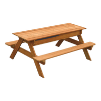 Sand & Water Wooden Picnic Table Baby & Kids Kings Warehouse 