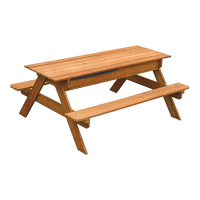 Sand & Water Wooden Picnic Table Baby & Kids Kings Warehouse 