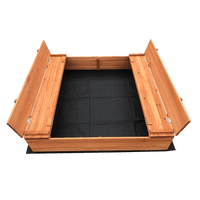 Sandpit Kids Wooden Sand box Baby & Kids Kings Warehouse 