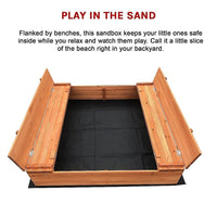 Sandpit Kids Wooden Sand box Baby & Kids Kings Warehouse 