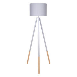 Sarantino Adjustable Height Arc Floor Lamp Antique Brass Shade Kings Warehouse 