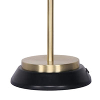 Sarantino Electric Reading Light Table Lamp Brass Finish - Black Kings Warehouse 