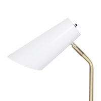 Sarantino Electric Reading Light Table Lamp Brass Finish - White Kings Warehouse 