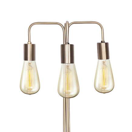 Sarantino Exposed Bulb Industrial Table Lamp Kings Warehouse 