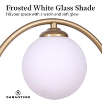 Sarantino Gold Metal Table Lamp Kings Warehouse 