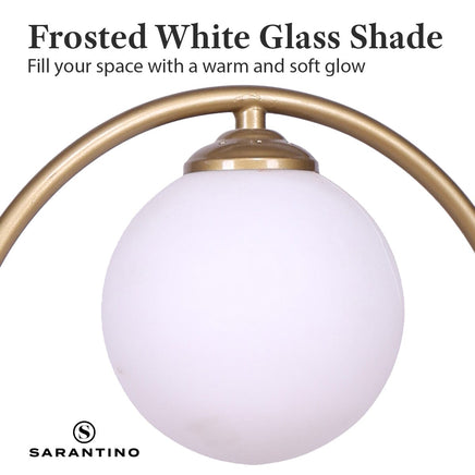 Sarantino Gold Metal Table Lamp Kings Warehouse 
