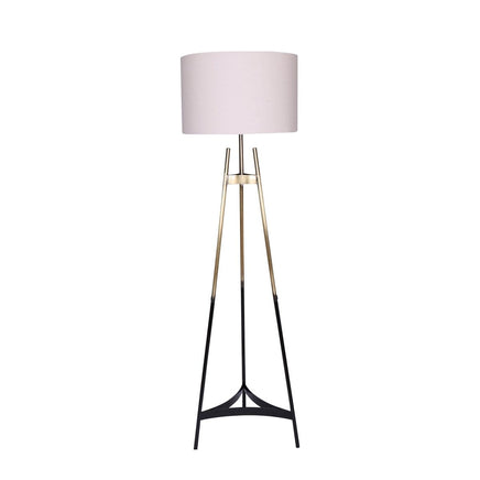 Sarantino Metal Tripod Electric Floor Lamp Gradient Finish Kings Warehouse 