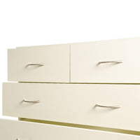 Sarantino Tallboy Dresser 6 Chest Of Drawers Cabinet 85 x 39.5 x 105cm in White Home & Garden Kings Warehouse 