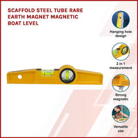 Scaffold Steel Tube Rare Earth Magnet Magnetic Boat Level Tools Kings Warehouse 
