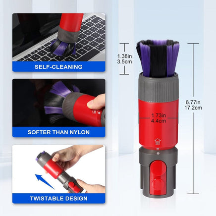 Scratch-Free, Self cleaning Dusting Brush for Dyson V7, V8, V10, V11, V12 & V15 Appliances Kings Warehouse 