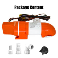 SEAFLO 1100GPH DC12V Automatic Bilge Pump Low Profile Water Pump for Boat Marine SFBP1-G1100-14A Home & Garden Kings Warehouse 