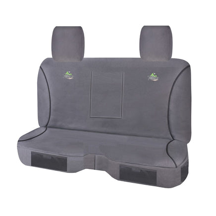 Seat Covers for MAZDA BT50 B32P SERIES 11/2006 ? 11/2011 SINGLE / DUAL CAB CHASSIS FRONT BENCH WITH A/REST CHARCOAL TRAILBLAZER Auto Accessories Kings Warehouse 