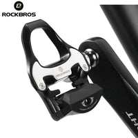 Self Lock Clip In Bike Pedals LOOK KEO Cleat MTB Road 700C Hybrid BMX - Rockbros Black Kings Warehouse 