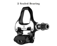 Self Lock Clip In Bike Pedals LOOK KEO Cleat MTB Road 700C Hybrid BMX - Rockbros Black Kings Warehouse 