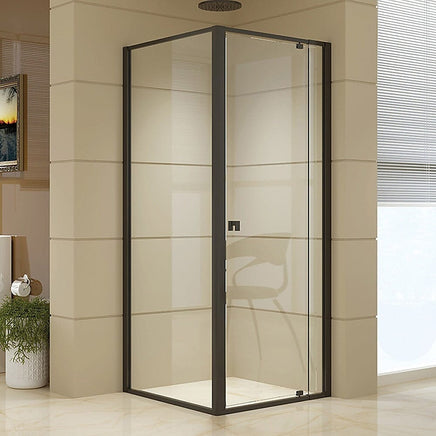 Semi Frameless Shower Screen (74~82)x 195cm & (77~80)x 195cm Side AS/NZS Glass Furniture Kings Warehouse 