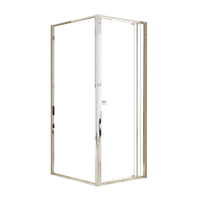 Semi Frameless Shower Screen (74~82)x 195cm & (89~92)x 195cm Side AS/NZS Glass Furniture Kings Warehouse 