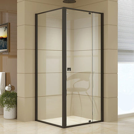 Semi Frameless Shower Screen (82~90)x 195cm & (77~80)x 195cm Side AS/NZS Glass Furniture Kings Warehouse 