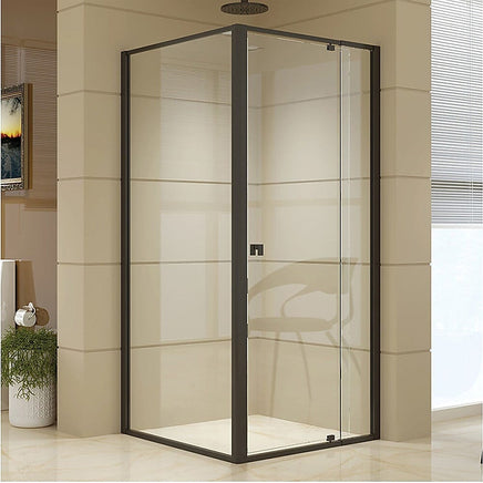 Semi Frameless Shower Screen (82~90)x 195cm & (89~92)x 195cm Side AS/NZS Glass Furniture Kings Warehouse 