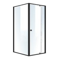 Semi Frameless Shower Screen (82~90)x 195cm & (98~101)x 195cm Side AS/NZS Glass Kings Warehouse 