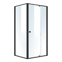 Semi Frameless Shower Screen (98~106)x 195cm & (77~80)x 195cm Side AS/NZS Glass Kings Warehouse 