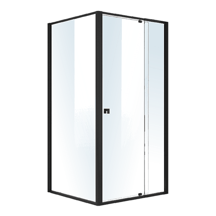 Semi Frameless Shower Screen (98~106)x 195cm & (89~92)x 195cm Side AS/NZS Glass Furniture Kings Warehouse 