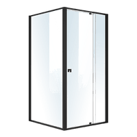 Semi Frameless Shower Screen (98~106)x 195cm & (98~101)x 195cm Side AS/NZS Glass Kings Warehouse 