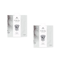 Set of 2 Delightful Dogs Cotton Kitchen Tea Towels 50 x 70 cm Golden Retriever Home & Garden Kings Warehouse 