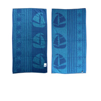 Set of 4 Imperfect Jacquard Terry Beach Towels Sail Boat Home & Garden Kings Warehouse 