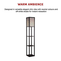 Shelf Floor Lamp - Shade Diffused Light Source with Open-Box Shelves Home & Garden Kings Warehouse 