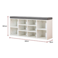 Shoe Cabinet Bench Shoes Storage Rack Organiser Wooden Shelf Cupboard Box Furniture Kings Warehouse 