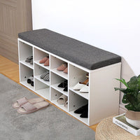 Shoe Cabinet Bench Shoes Storage Rack Organiser Wooden Shelf Cupboard Box Furniture Kings Warehouse 