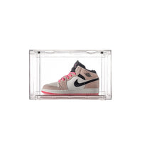 Shoe Display Box Clear Container Stackable Boxes Storage Case Kings Warehouse 