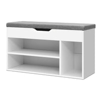 Shoe Rack Bench Shoe Cabinet White Allen Furniture Kings Warehouse 